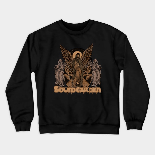 Soundgarden - Black Hole Sun Crewneck Sweatshirt by FreedoomStudio